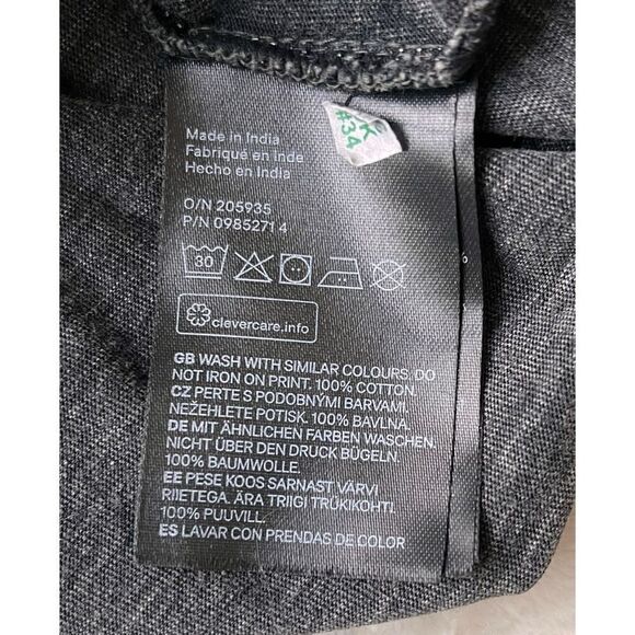 H&M Divided World Circuit Graphic Print Oversized Boxy Cropped Top, Size XL - Picture 7 of 7